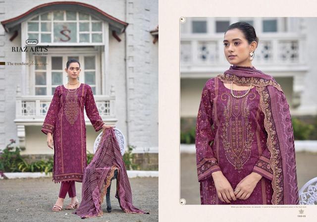 Riaz arts bin saeed nawazish vol 2 dress material wholesaler in navi mumbai